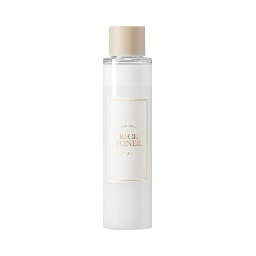 I&#039;m From Rice Toner for Sensitive Skin, Rice Extract From Korea, Glow Essence With Niacinamide, Hydrating, Vegan, Alcohol Free, Fragrance Free, Peta Approved, K Beauty Toner, 5.07 Fl Oz