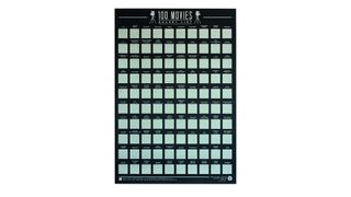 Gift Republic 100 Movies - Scratch Off Bucket List Poster