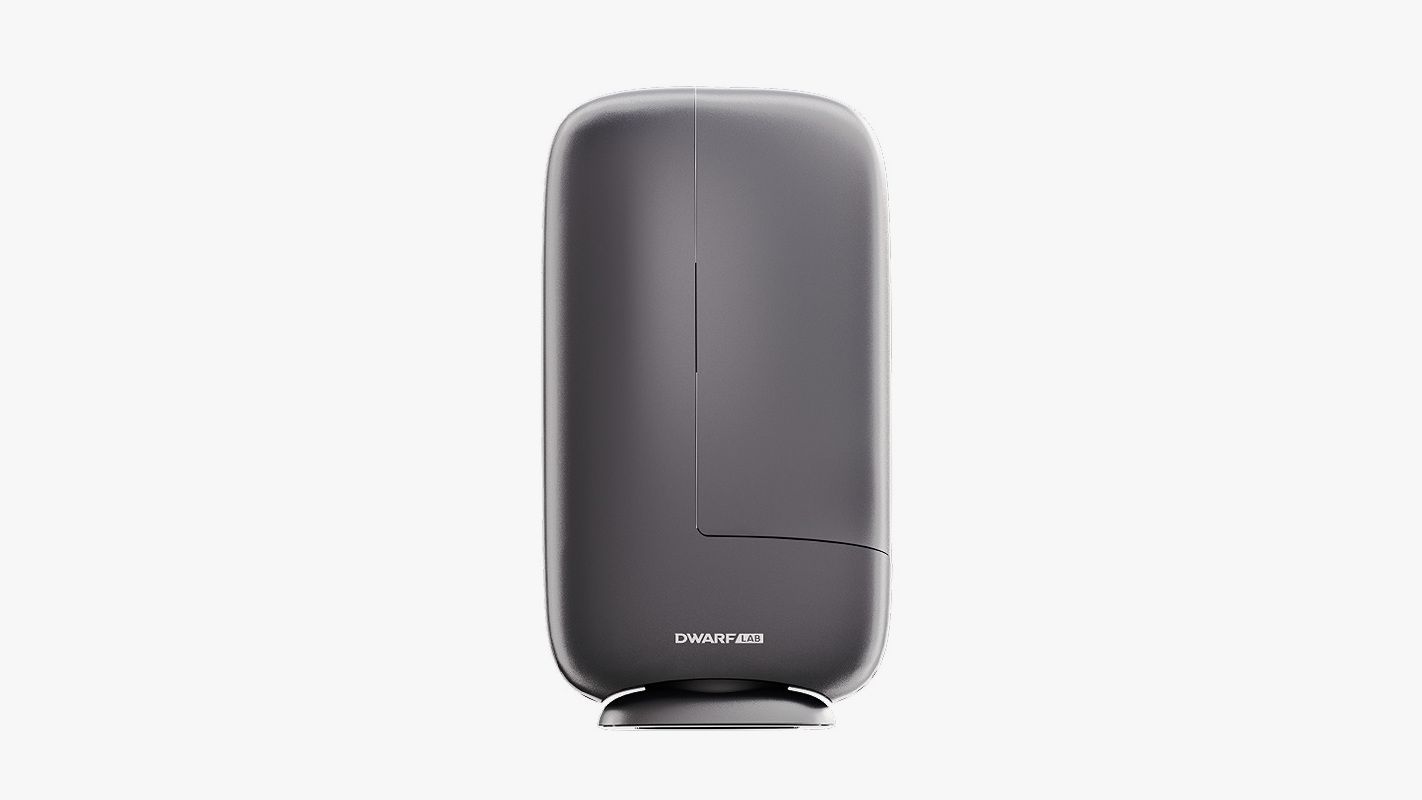 The unit folds into a protective, travel-ready package