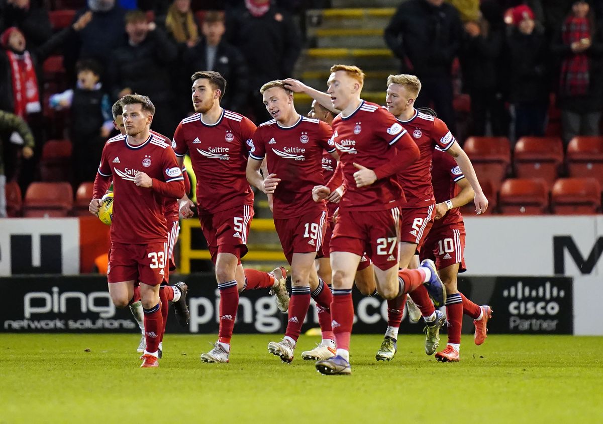 Aberdeen v Celtic – cinch Premiership – Pittodrie Stadium