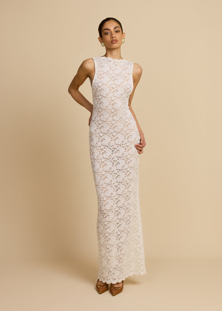 Mireille Dress Ivory