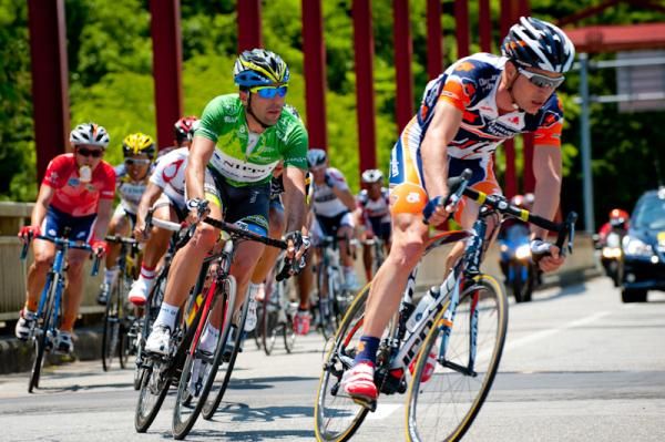 The race leader Maximiliano Richeze (Team NIPPO) in action