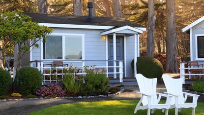 Tiny vacation cottage in Mendocino, California, United States