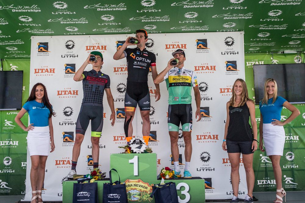 The top three for the stage.
