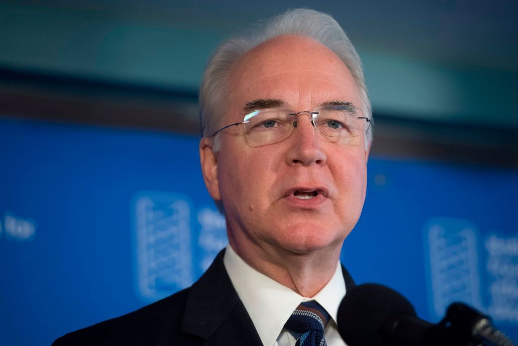 Tom Price, former HHS secretary