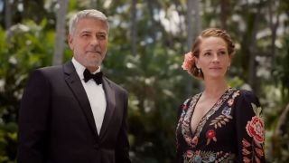 George Clooney and Julia Roberts in Ticket to Paraidse