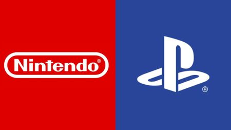 Nintendo PlayStation logos