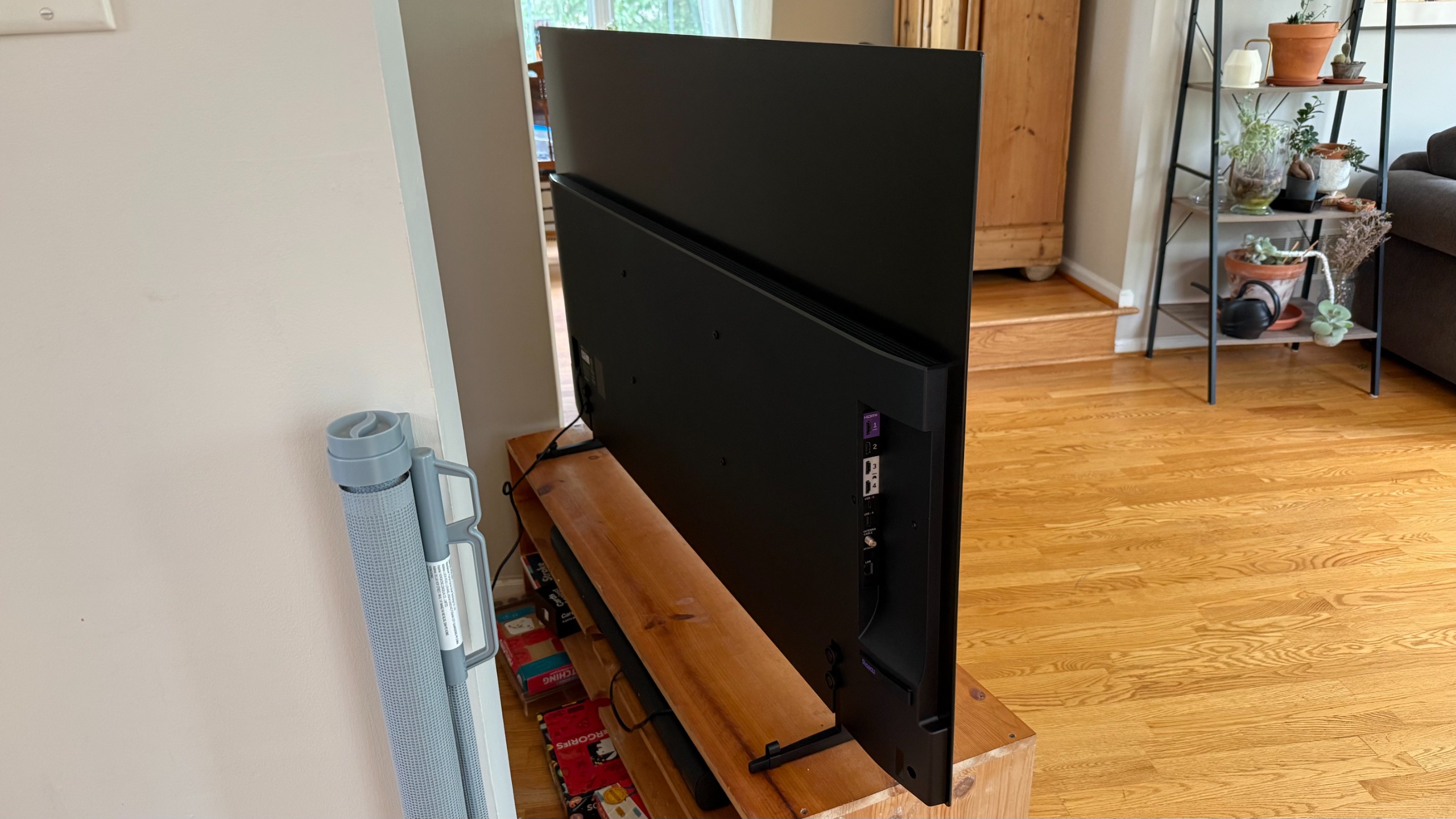 Roku Pro Series OLED unique look in the back