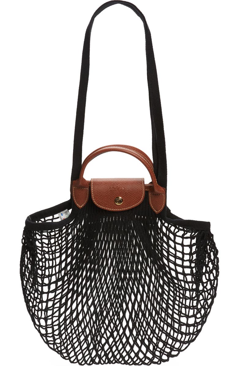 Le Pliage Filet Knit Shoulder Bag