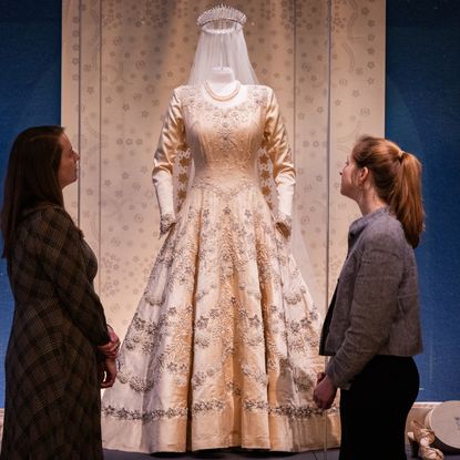 Queen Elizabeth II wedding gown