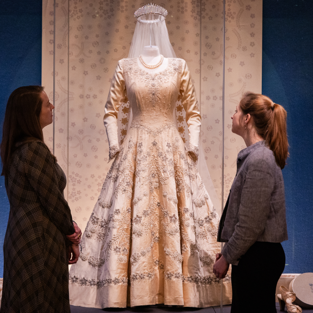 Queen Elizabeth II wedding gown