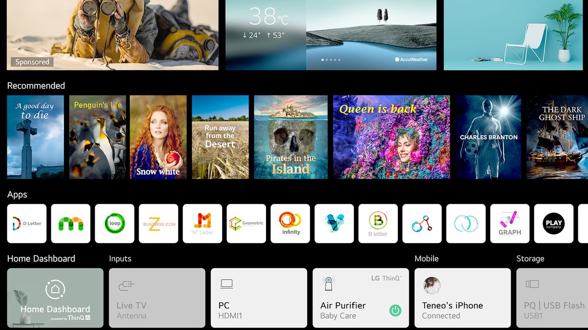 LG C1 OLED TV (OLED65C1) review TechRadar
