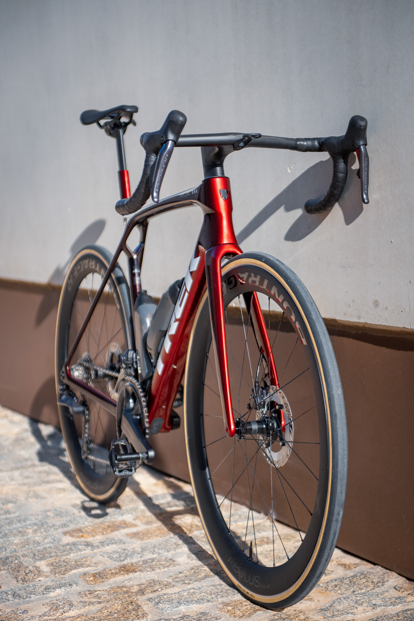 Trek Madone SLR Gen 8 at the launch event in Cebreros, Spain