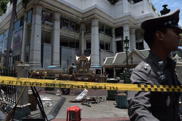 Site of the Bangkok bombing