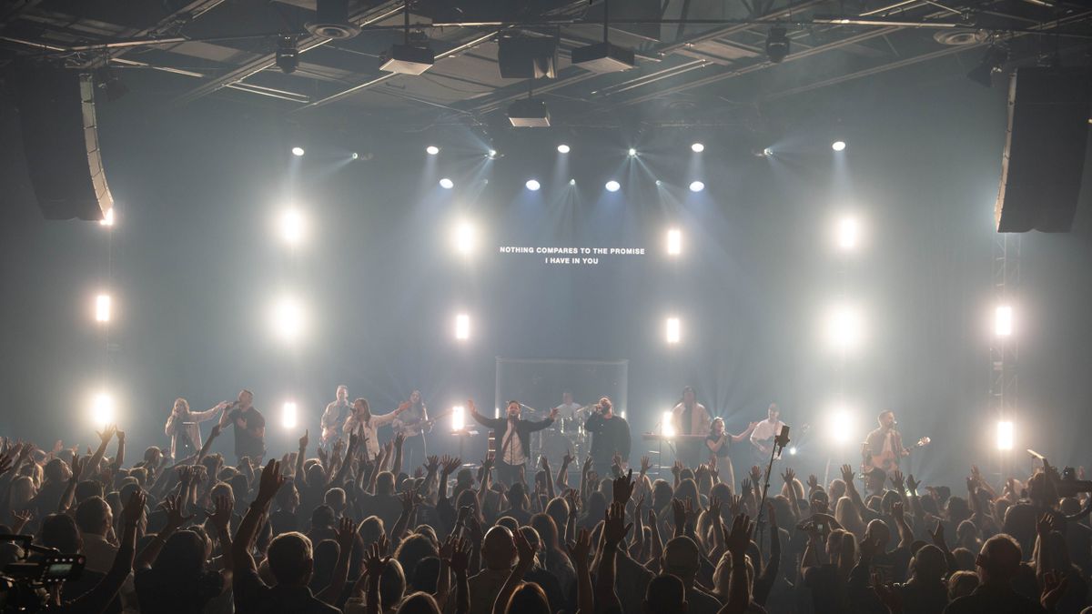 Journey Church pumps up the volume with a live performance with communications provided by Studio Technologies. 