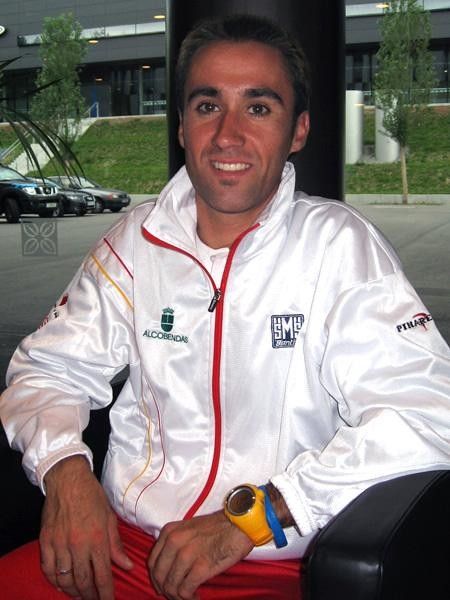 Spain's Carlos Barredo (Quick.Step-Innergetic) realised a dream in 2007,