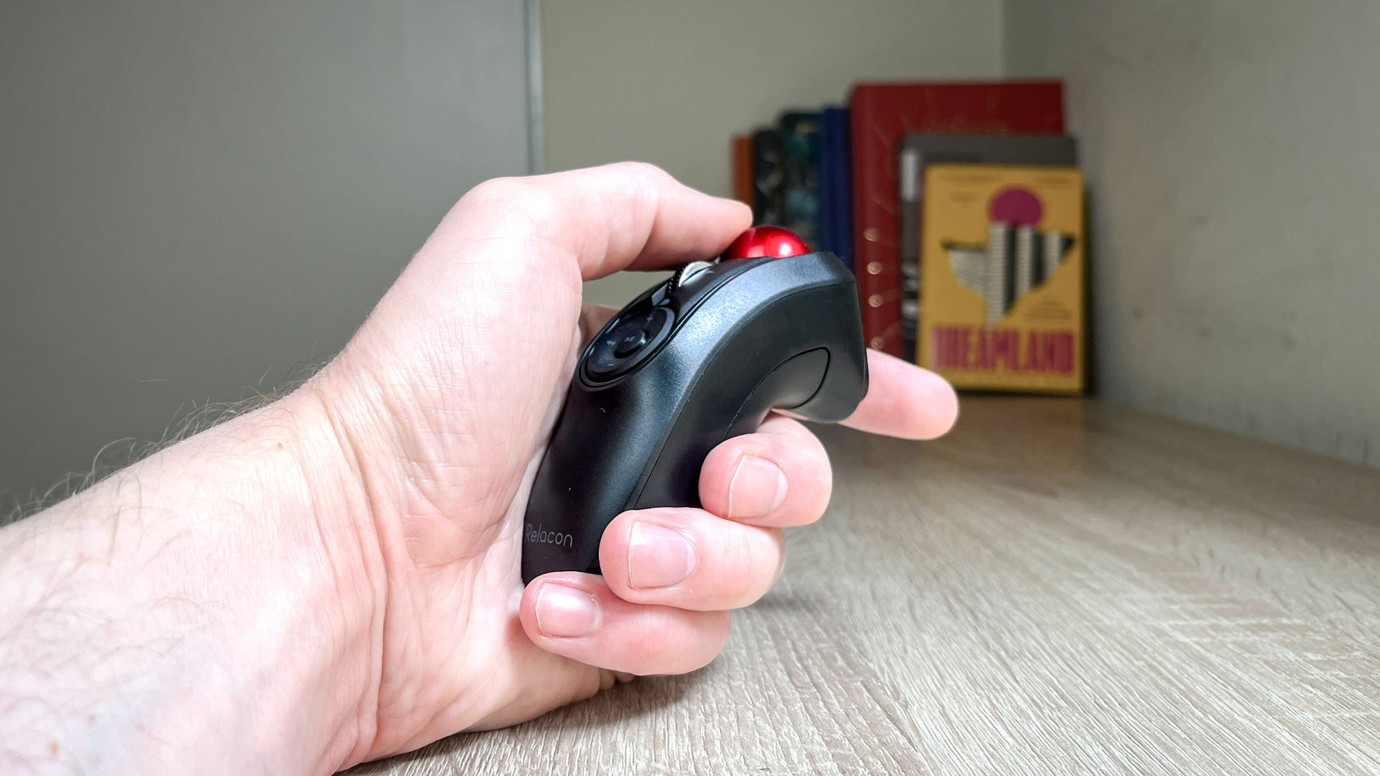 Elecom Relacon Handheld Trackball Mouse (بی سیم)