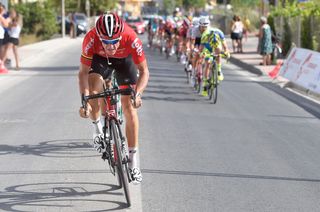 Adam Hansen showing off his attacking flair at the 2015 Vuelta