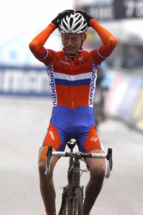 He had to come from behind to win but Mathieu van der Poel won with a brilliant ride