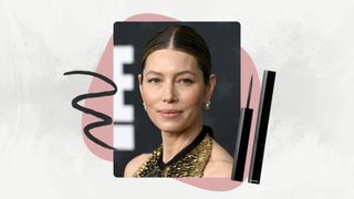 Winged eyeliner is back for 2026, and Jessica Biel's 'micro flick' is the easiest way to embrace it