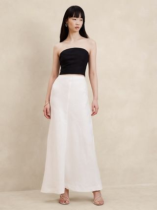 Lisa Linen Maxi Skirt