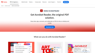 Adobe Acrobat Reader screenshot during our review