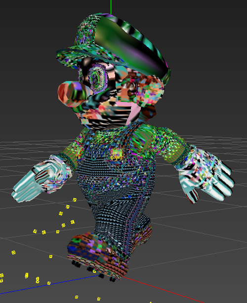 Super Mario 3D renders