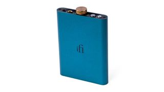 Portable iFi hip-dac resembles a hip flask (but can't smuggle alcohol)