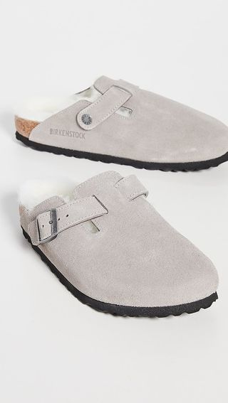 Birkenstock Boston Shearling Clogs