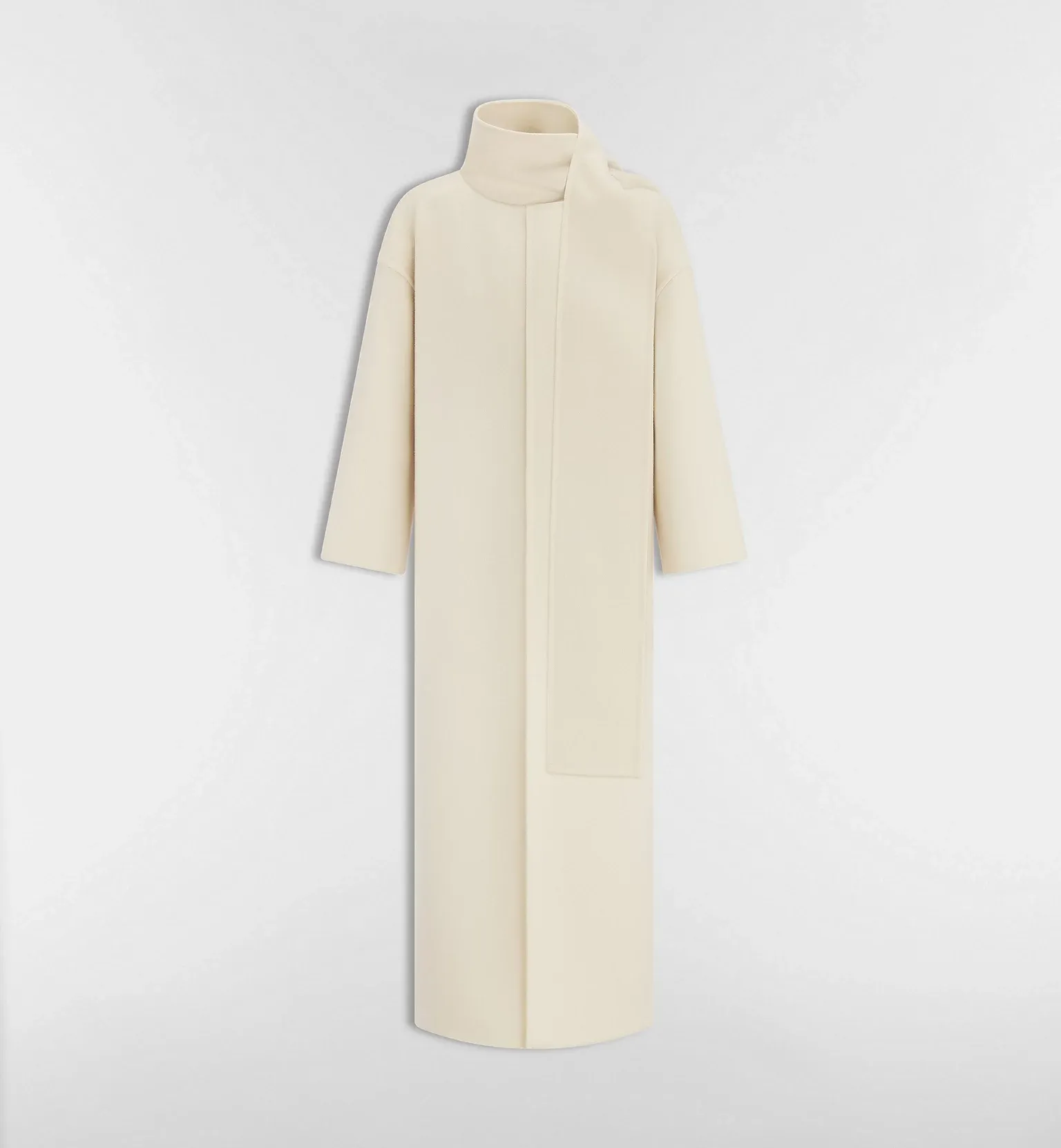 Dior, Coat With Scarf Collar
