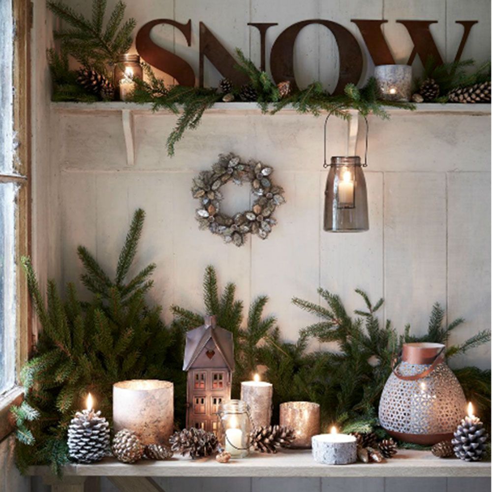 Christmas candle ideas - 15 ways to light up your home in style | Ideal ...