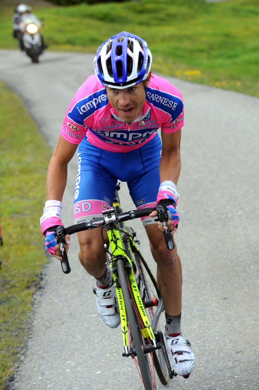 Damiano Cunego on the attack, Tour de Suisse 2011, stage three