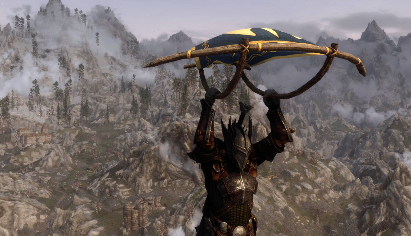  Swoop around Skyrim with Breath of the Wild's paraglider 