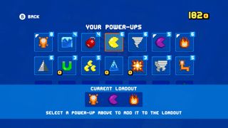 Pac-Man 256 for Xbox One Power-Up Menu