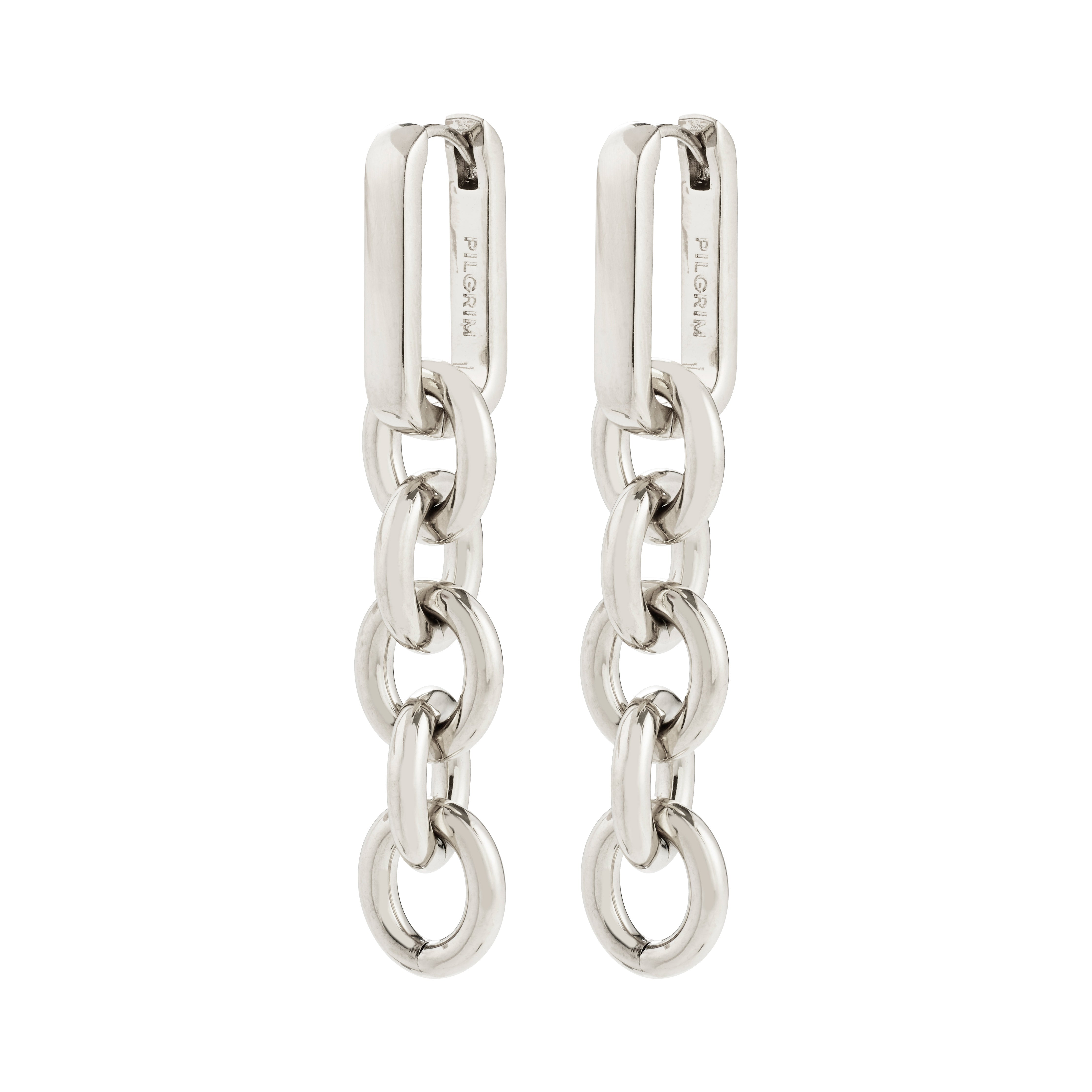 Phase Earrings Silver-Plated