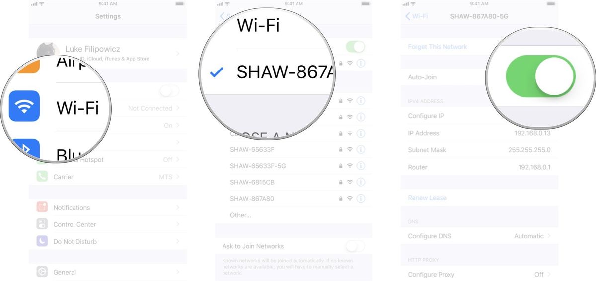 How to enable WiFi on your iPhone and iPad iMore