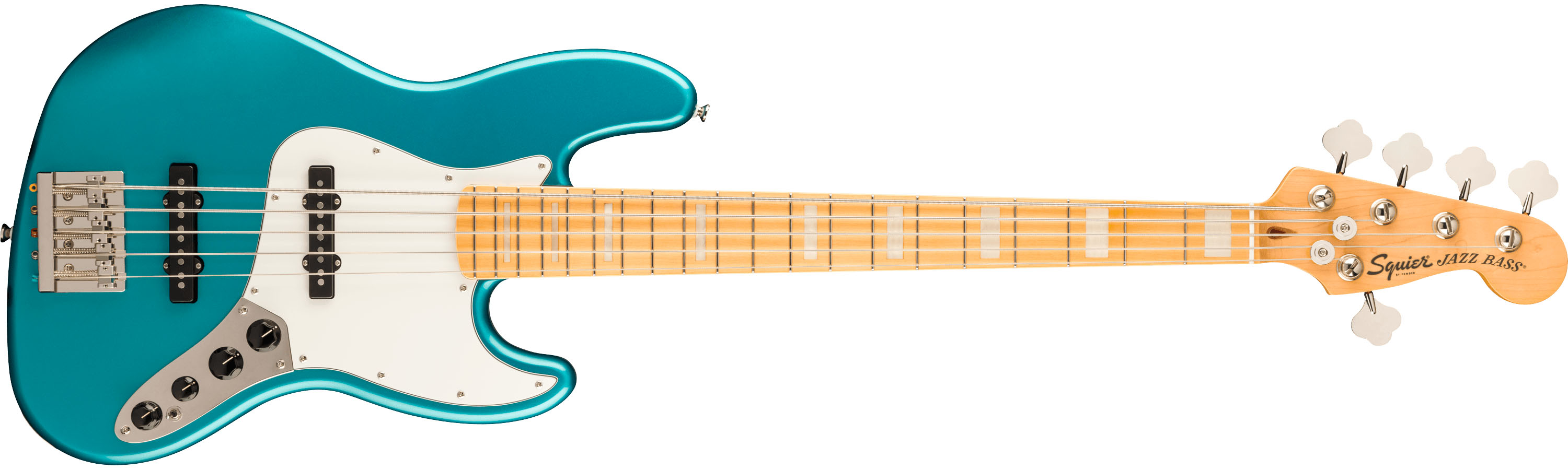Squier Classic Vibe '70s Active Jazz Bass V Ocean Turquoise