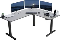Vivo L-shaped standing desk