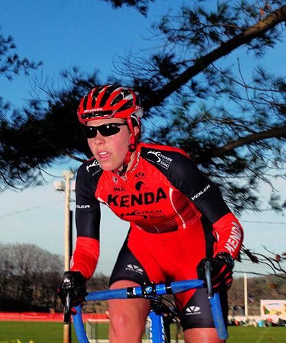 Amanda Carey (Kenda-Tomac-Hayes) having a good race.