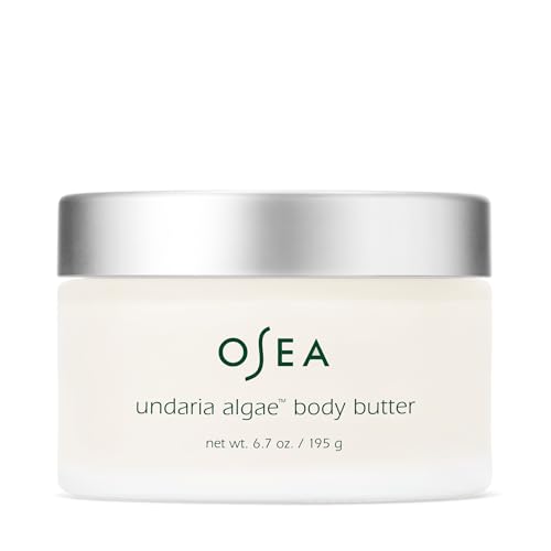 Osea Undaria Algae&amp;trade; Body Butter 6.7 Oz - for Dry Skin - Ultra Hydrating Whipped Shea Butter + Ceramides - Vegan Skincare &amp;amp; Clean Bodycare - Thick Body Cream - for Extremely Dry Crepey Skin