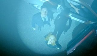 the x files season 10 finale miller scully spaceship