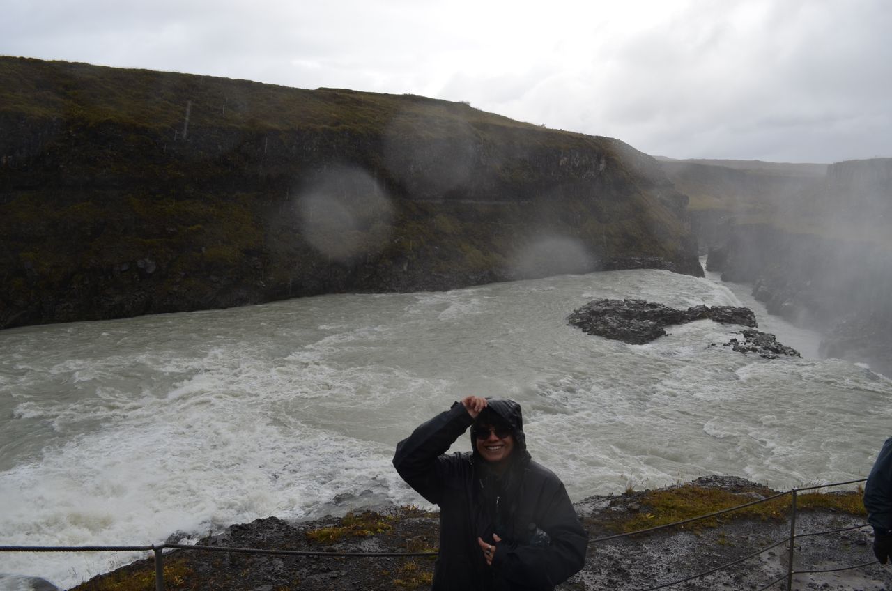 A photo of a person taken in Iceland on the Nikon D5100 DSLR camera