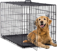 BestPet 42-inch Folding Metal Dog Crate RRP: $109.99 | Now: $50.88 | Save: $59.11 (54%)