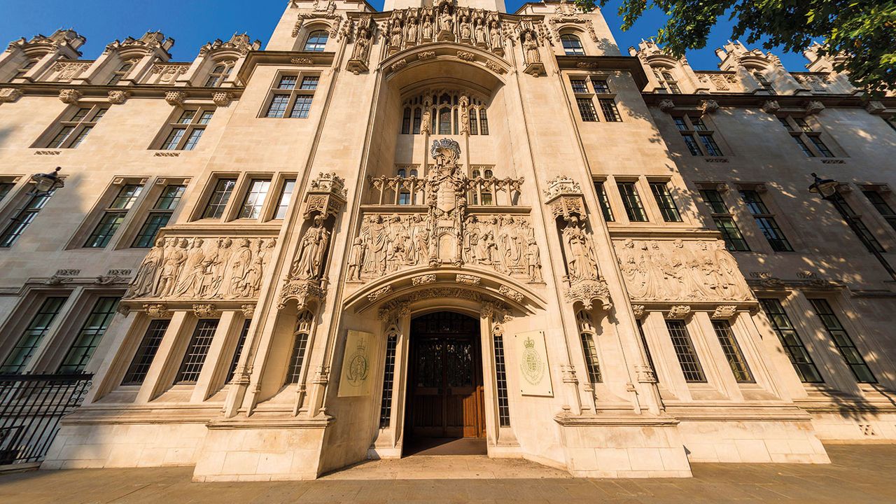 Supreme Court building, London © Alamy