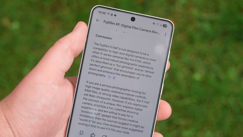 The NotebookLM app for Android running on a Samsung Galaxy S25 Edge.