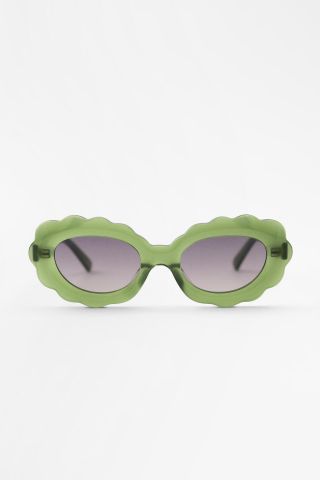 Zara, Acetate Flower Sunglasses