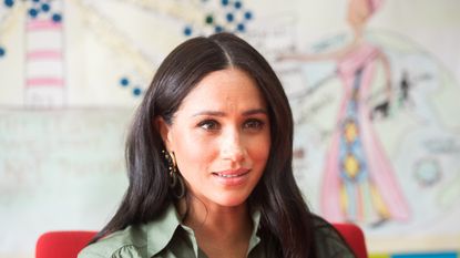 Meghan Markle's ‘early labor’ due to her genetic condition. JOHANNESBURG, SOUTH AFRICA - OCTOBER 01: Meghan, Duchess of Sussex joins a conversation to discuss the nature of violence against women and girls while she visits ActionAid during the royal tour of South Africa on October 01, 2019 in Johannesburg, South Africa. (Photo by Samir Hussein/WireImage)