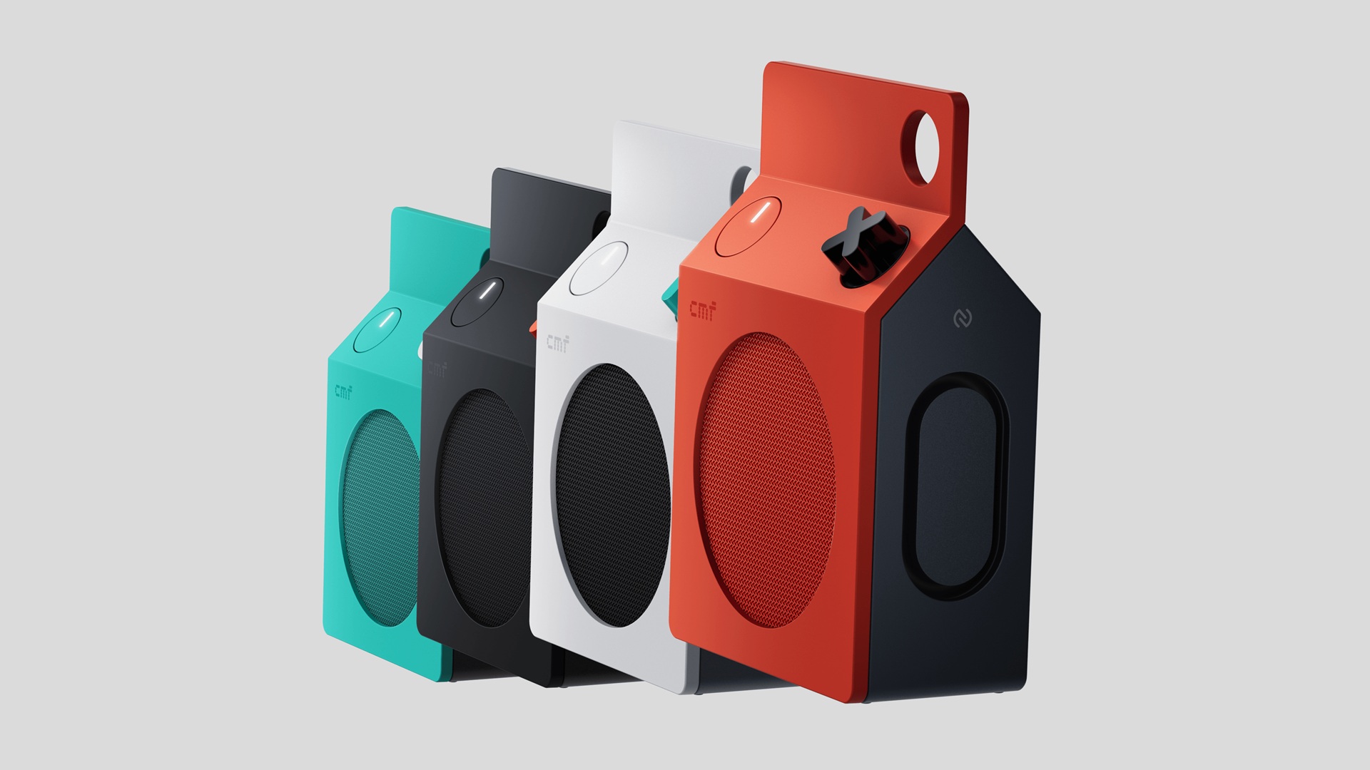 The CMF Speaker S in an assortment of colors.