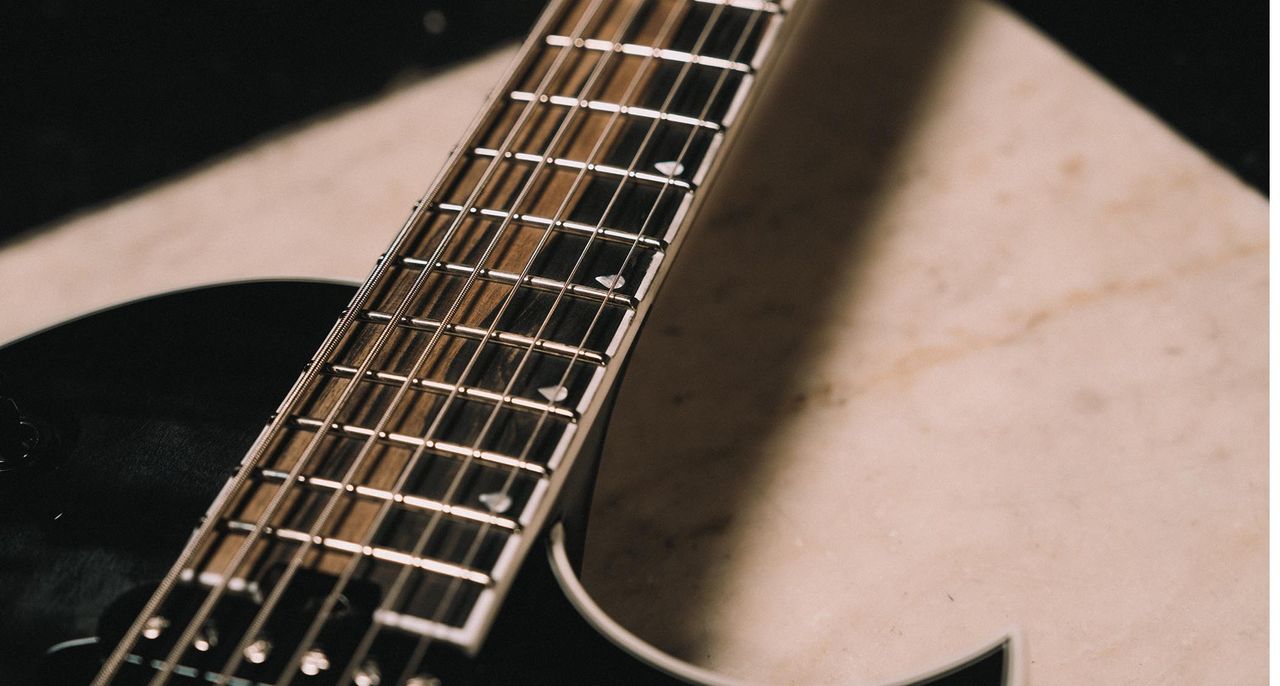 Jackson and Charvel Sleep Token Signature Models: the Jackson Monarkh and Charvel Pro-Mod San Dimas Bass V are designed for low-end metal riffing.