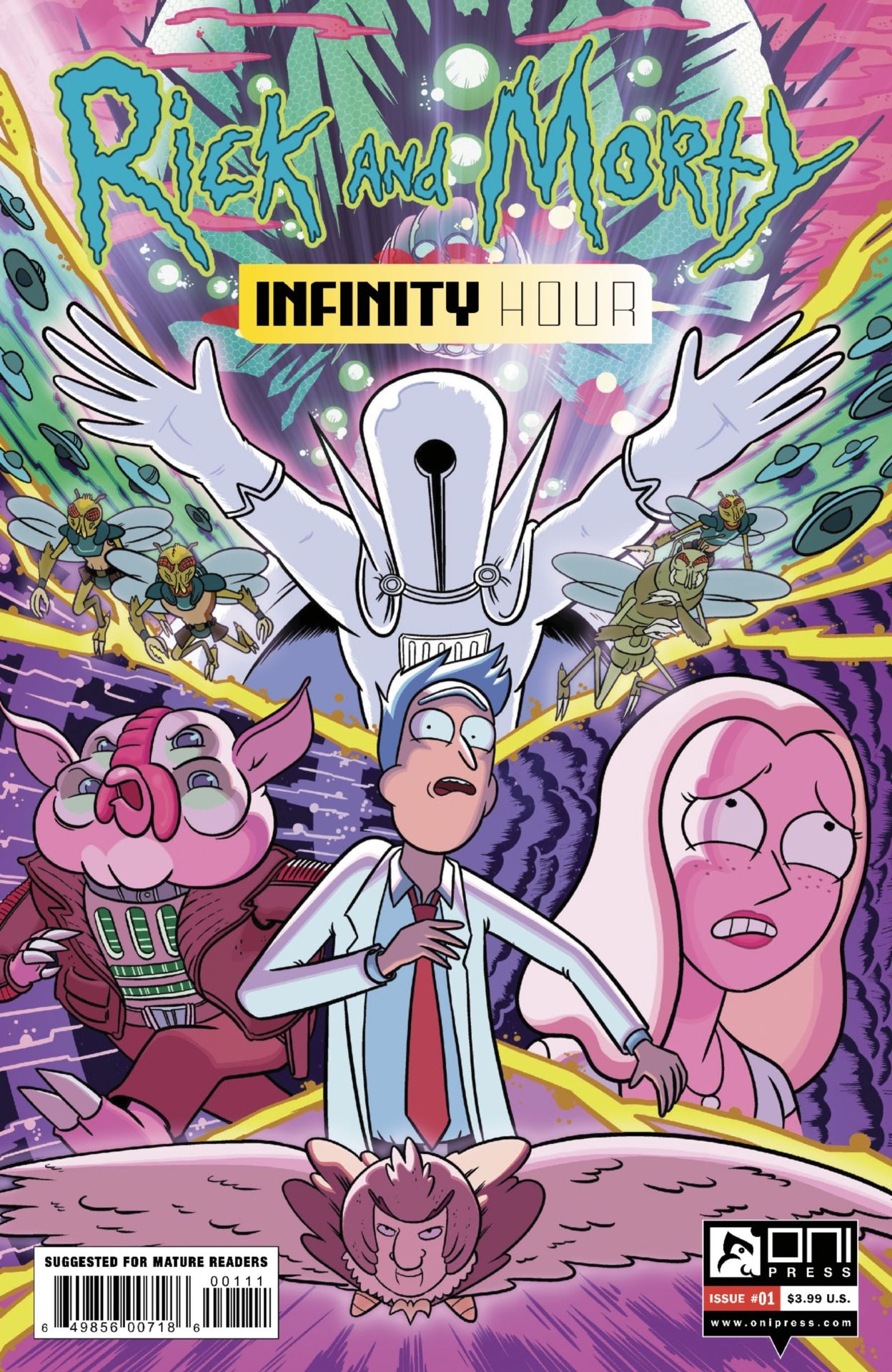 Rick and Morty: Infinity Hour #1 cover